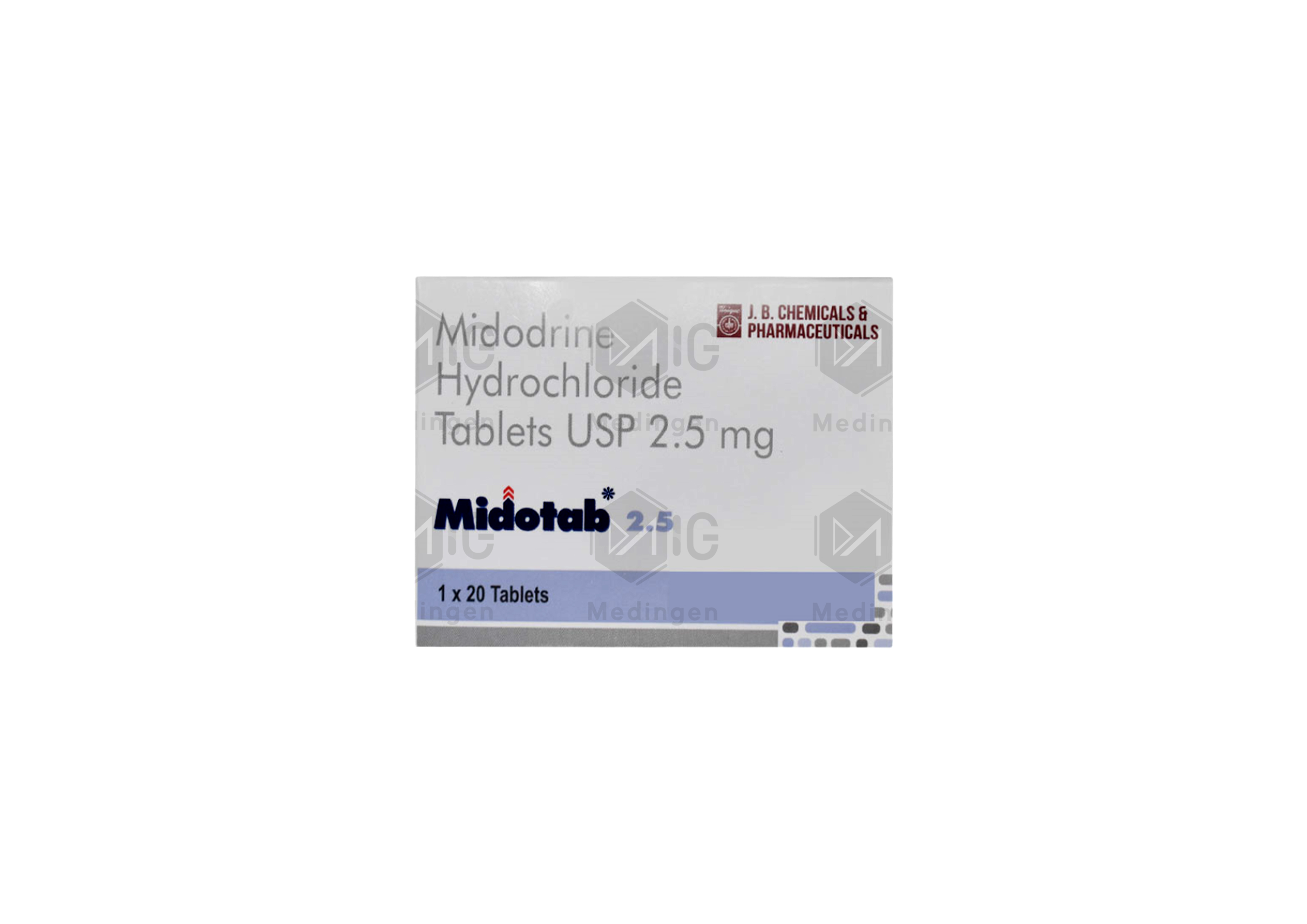MIDOTAB 2.5MG